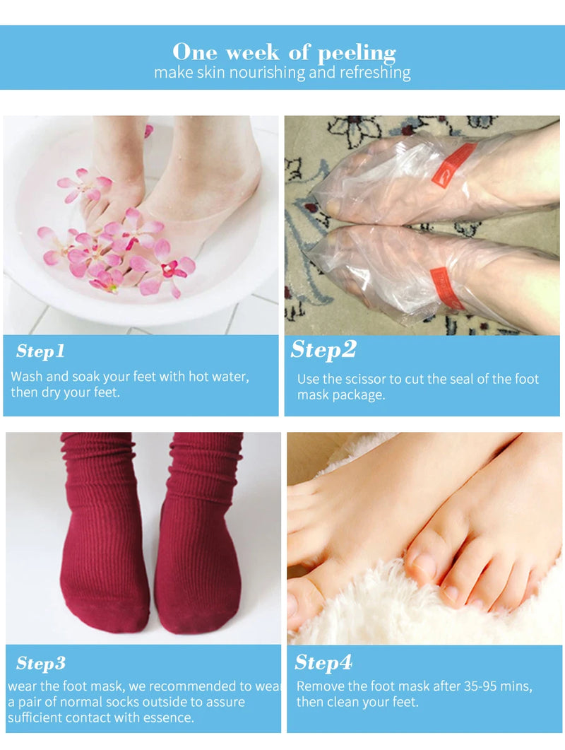 Foot Exfoliating Heels Mask 0 Reviews