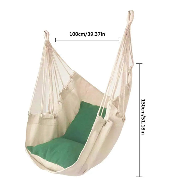 Summer Swing Canvas Hanging Chair