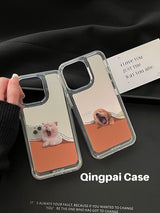 Light Pi Ins Puppy Cat Space Shell Full Cover Apple