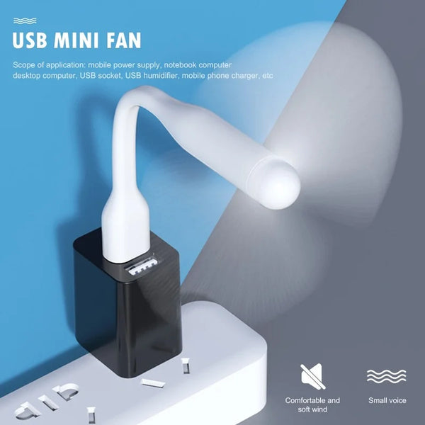 Mini USB Flexible Cooling Fan