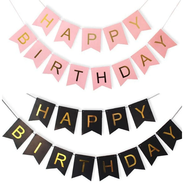 Happy Birthday Letter Banner