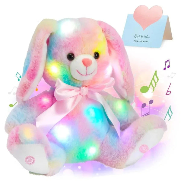 Girls Luminous Cotton Bunny Plush Toy