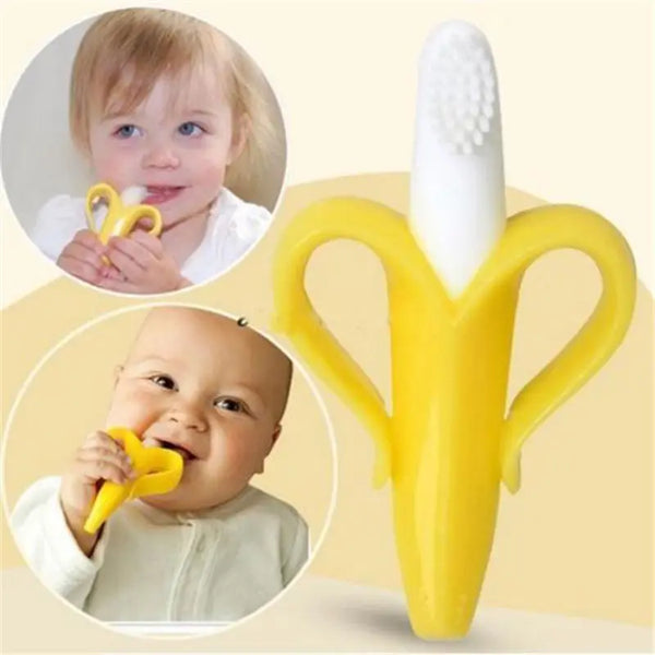 Baby Banana Shape Training Toothbrush