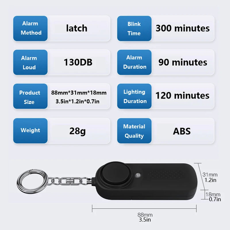 Personal Defense Anti-attack Security  Siren