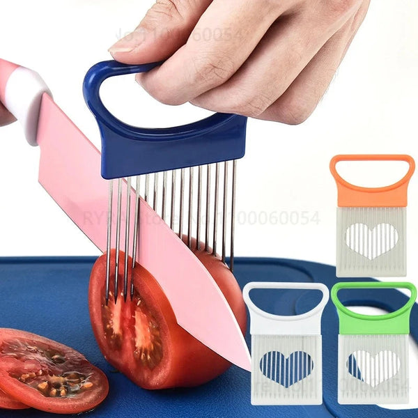 Vegetable Fruit Cutting Fork Holder