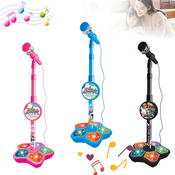 Kid Stand Karaoke Song Music Microphone Toy