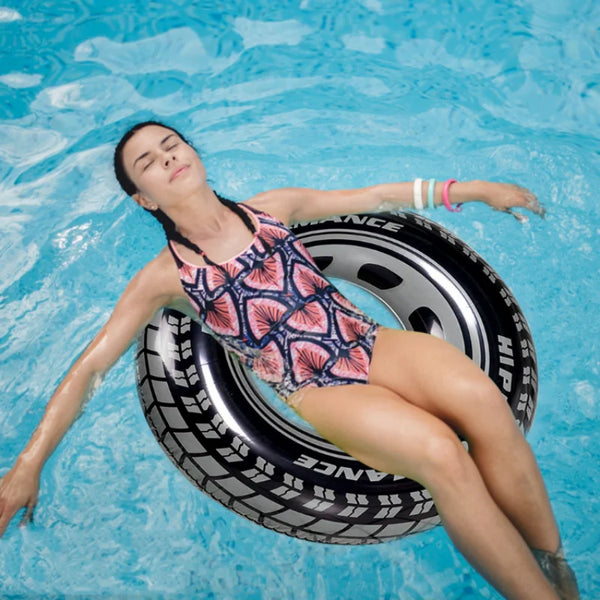 Wheel Tire Inflatable Swimming Ring