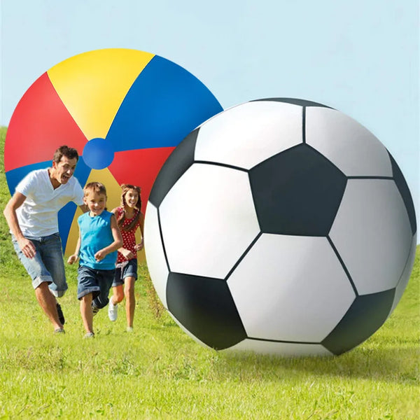 Outdoor water game soccer ball