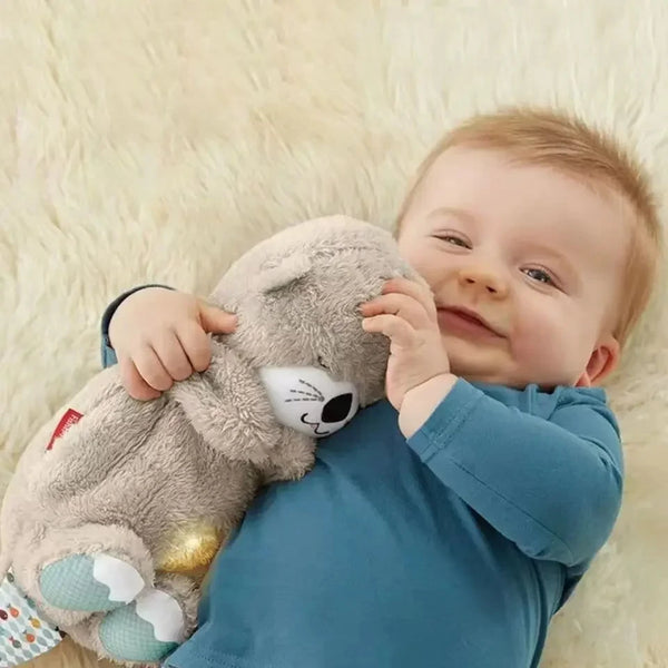 Breathing Bear Baby Soothing Otter Plush Doll