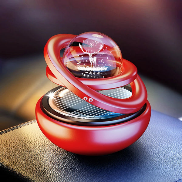 Rotating Solar Car Air Freshener