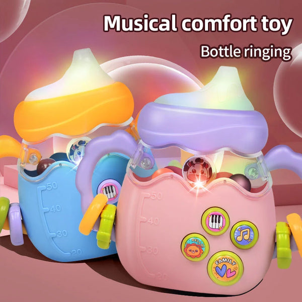 Baby bottle Training rattle puzzle