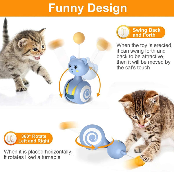 Cat Funny Rotating Ball Toy