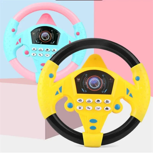 Children Eletric Simulation Steering Wheel