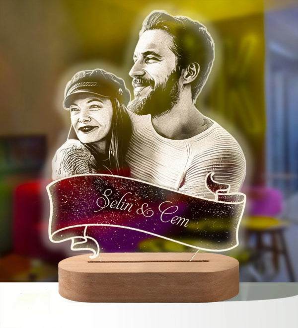 Custom Photo 3D Photo Lamp