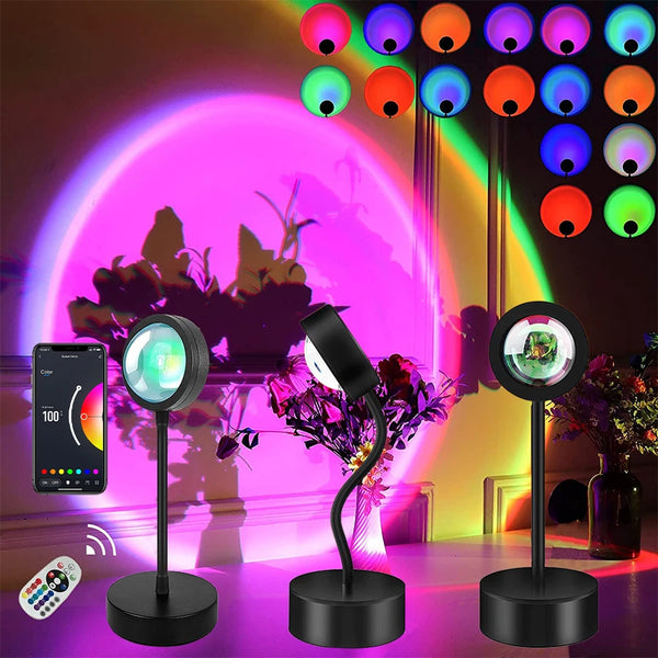 Smart Sunset Projector Night Light