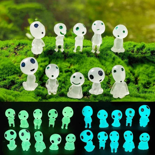 Garden Luminous Elf Tree Statue