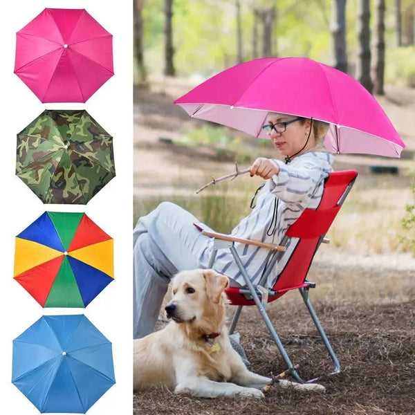 Headwear Sunshade Umbrella Hat