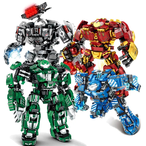 Superheroes Mecha Building Blocks