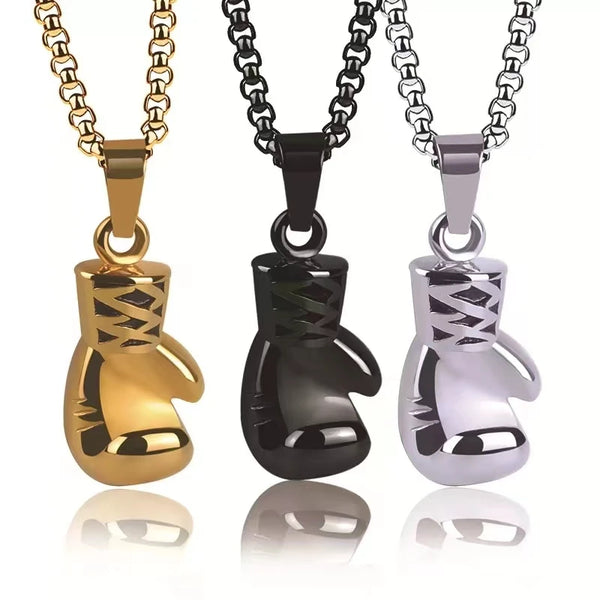 Boxing Gloves Pendant Necklace