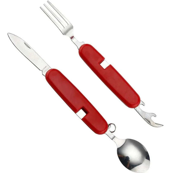 4 in 1 Outdoor Spoon Knife Fork