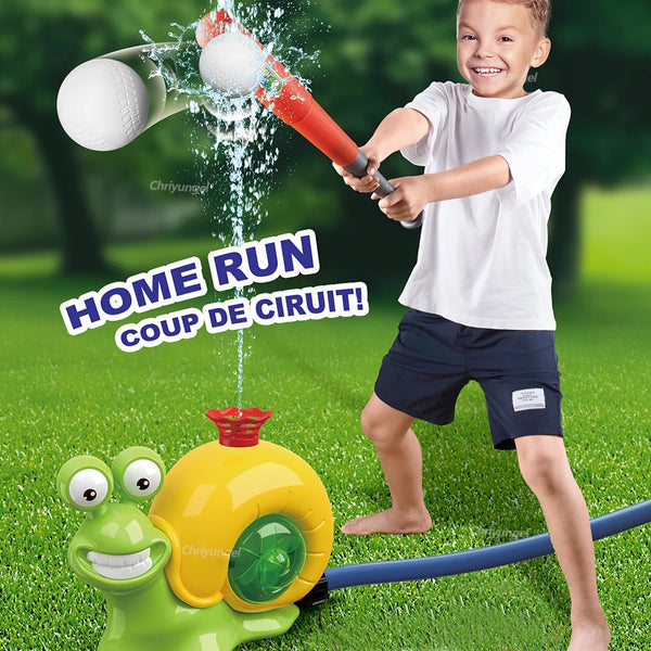 2 in 1 Water Sprinkler Baseball Toy