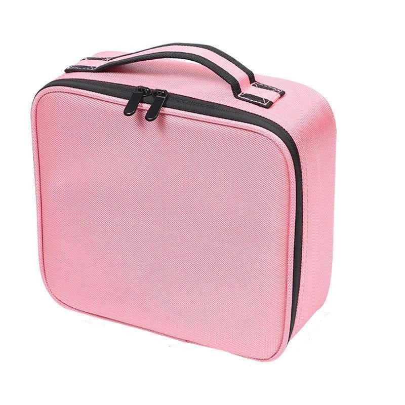 Partition Multi Functional Portable Makeup Bag